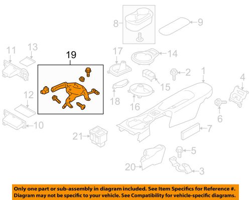 Subaru oem 13-15 brz-parking brake lever 26001ca030