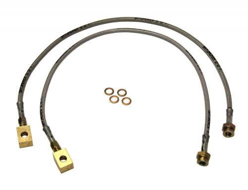 Skyjacker fbl35 stainless steel brake line; front fits 83-88 bronco ii ranger