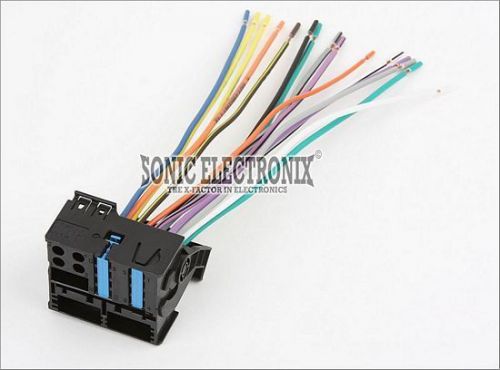 New! metra 71-9003 40-pin connector reverse wiring harness for 2002-up bmw &amp; vw