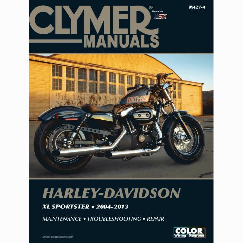 New clymer m427-4 harley-davidson xl883 &amp; xl1200 sportster (2004-2013)