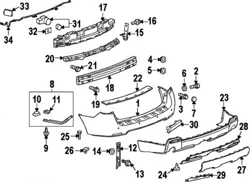 Gmc\chevrolet\cadillac 92229605 genuine oem sensor