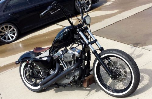 ♧ sportster for a custom headlight harley / stock available also ♤ mount bracket