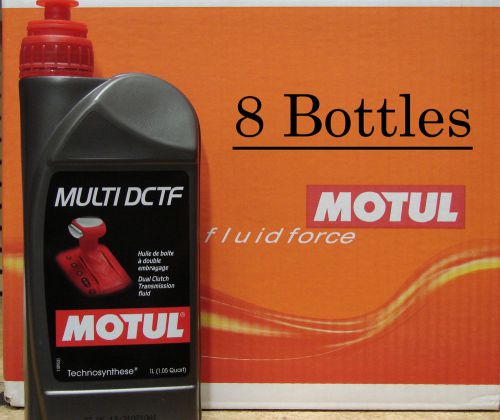 8 motul multi dctf dual clutch transmission fluid - 1 l ea. - new - 103910