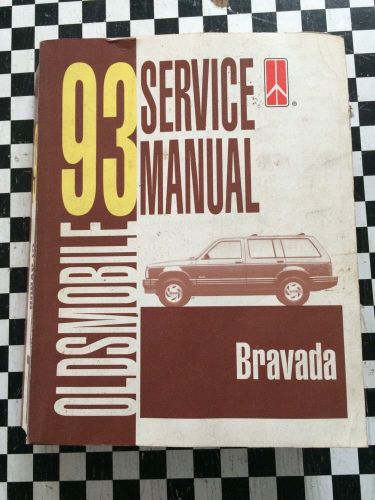 1993 oldsmobile bravada service manual