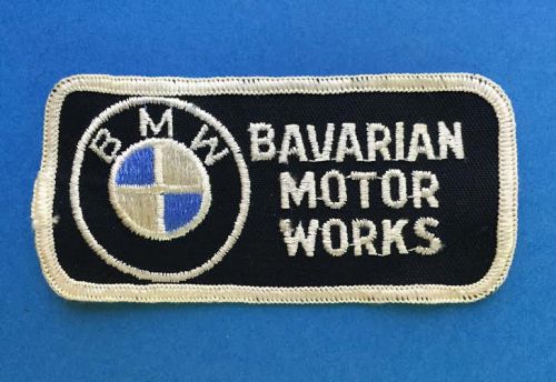 Rare vintage 1980&#039;s bmw employee uniform jacket hat patch crest aa