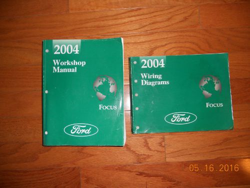 Oem 2004 ford focus service repair shop manual and wiring diagram