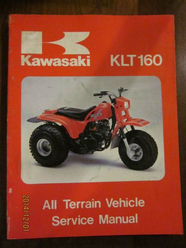 Genuine kawasaki klt160 atv trike 1985