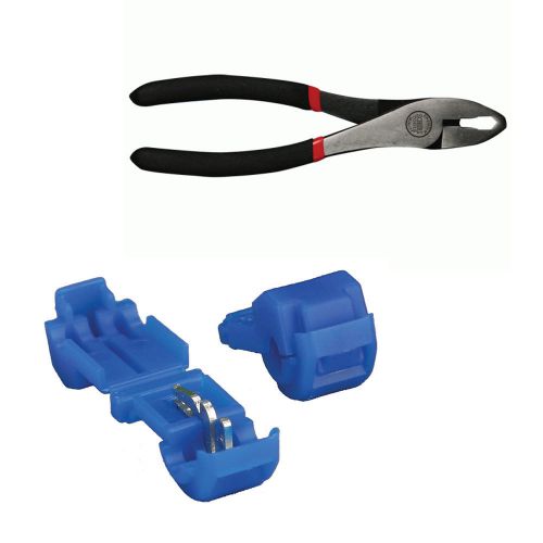 Install bay ttt08 8&#034; crimper/cutter tool heat treated alloy 16-14ga t-tap 3mbtt