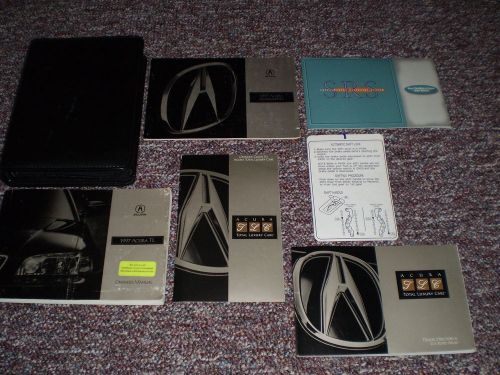 1997 acura tl complete car owners manual books guide case all models