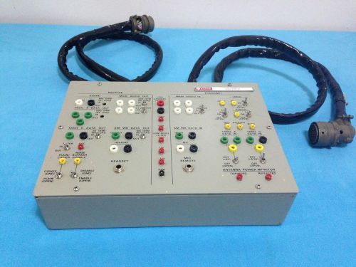 Rockwell collins 969n-1d audio test set fixture (alt mn: ts-4415/grm)