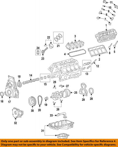 Gm oem-engine connecting rod bearing 12656816