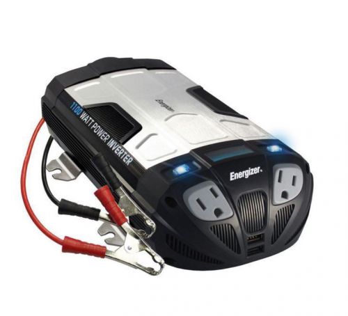 New durable quality heavy duty 1100-watt 12-volt power inverter with usb port