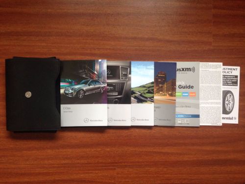 2014 14 mercedes-benz owner&#039;s operator&#039;s manual books c class c250 c350 c63 c300