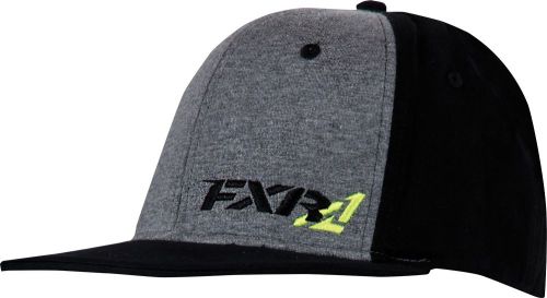 Fxr sonic mens flexfit hat charcoal gray/black