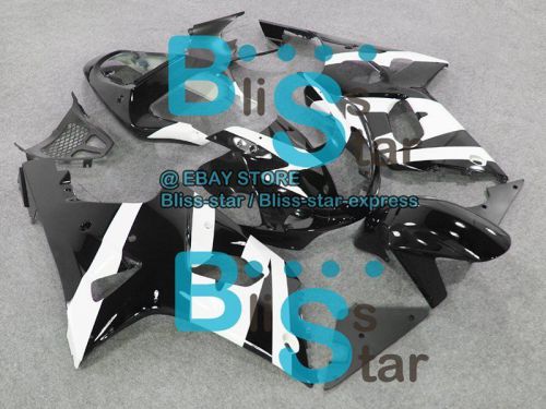 Black white gsx-r1000 fairing for suzuki gsxr1000 2001 2000-2002 024 a3