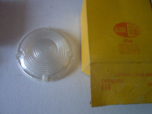 New parking lamp lens 1957 chevrolet belair 150 210 nomad