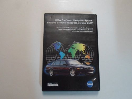 2001.1 bmw on board navigation system south east cd #7 digital road map factory