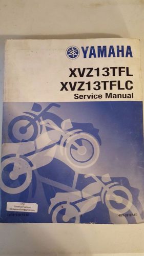 1998 yamaha xvz13tfl xvz13tflc service manual lit-11616-12-60