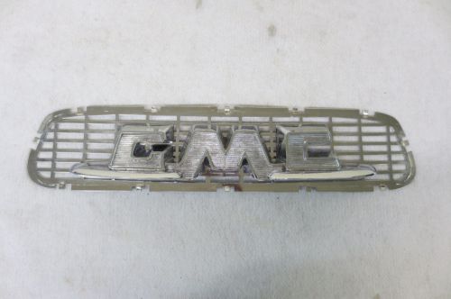 1955 1956 1957 gmc truck hood emblem trim molding pickup chrome ornament grille