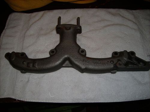 Original 1958 corvette exhaust manifold gm# 3749965 date code c-24-58