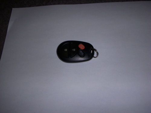 Toyota highlander oem remote key fob keyless entry power door fcc id: gq43vt20t