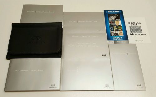 2015 infiniti qx60 navigation system owners manual v6 3.5l awd 2wd new oem set