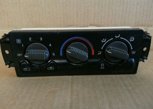 99-01 chevy silverado gmc sierra truck heater climate control  suburban tahoe