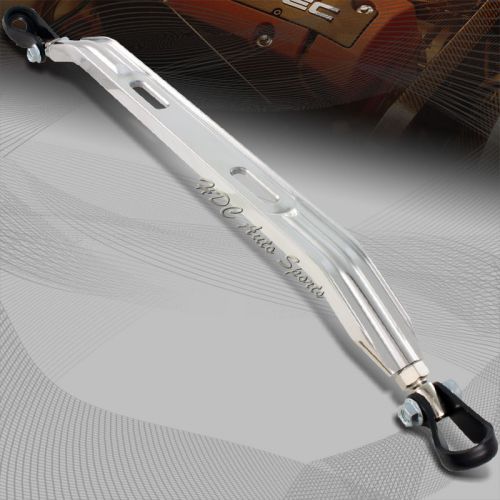 For 1990-2001 acura integra ls rs gs front lower silver aluminum tower strut bar