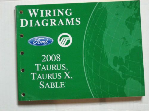 Ford oem wiring diagram manual 2008 taurus taurus x sable