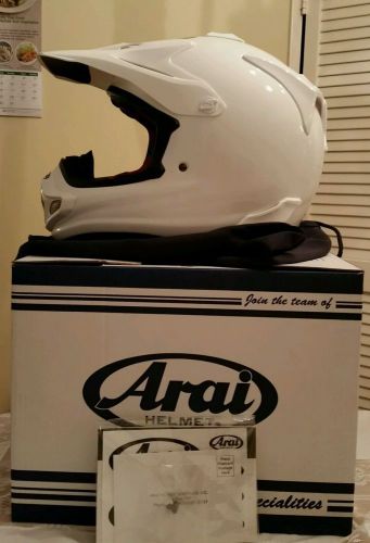 Arai vx pro 4 white size xx-large