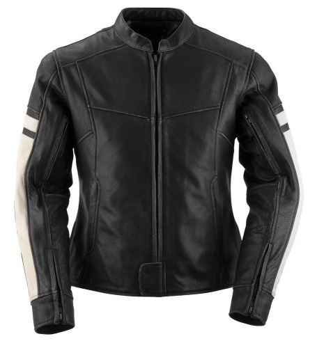 Black brand eternity women&#039;s leather motorcycle jacket black