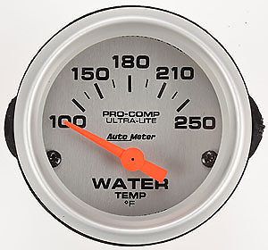 Auto meter 4337-m - ultra-lite water temperature in-dash gauge
