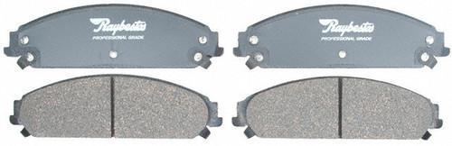 Raybestos pgd1058c brake pad or shoe, front-professional grade brake pad