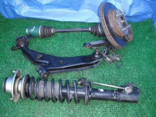 Subaru pleo 2001 front left strut assy [1050200]