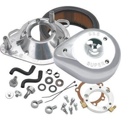 S&s teardrop air cleaner kit chrome harley flhrsi road king custom 2004-2006