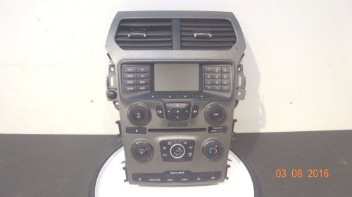 13 ford explorer heater radio cd display 4.2 screen control db5t18a802aa nice oe