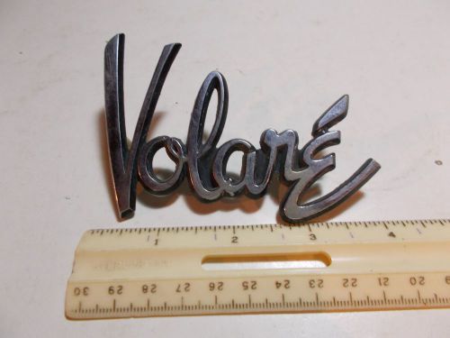 1976 77 78 79 80 plymouth &#034;volare&#034; fender emblem oem 4022352