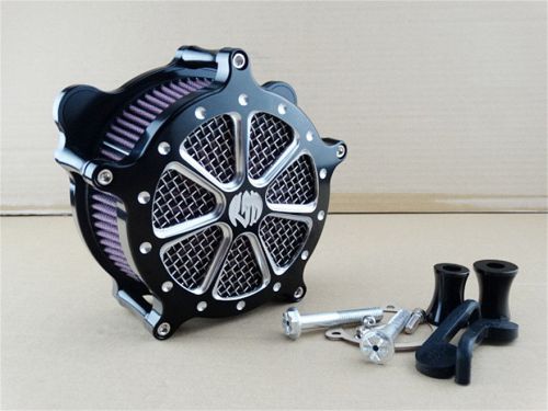 Venturi-speed contrastcut 7 air cleaner filter kit for harley touring flht flhr