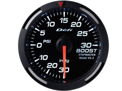 Defi df06503 white racer gauge 52mm turbo boost