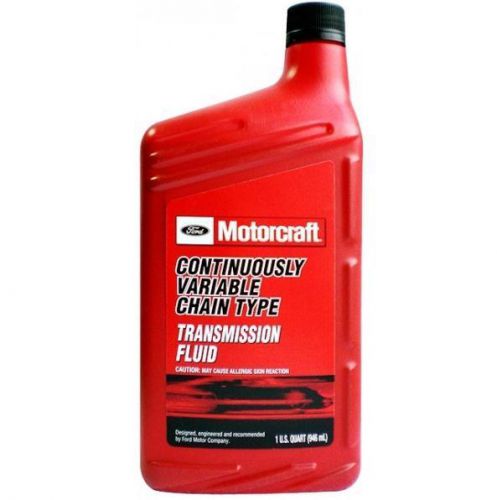 1 case (12 qts) motorcraft xt7qcft continuously variable type transmission fluid