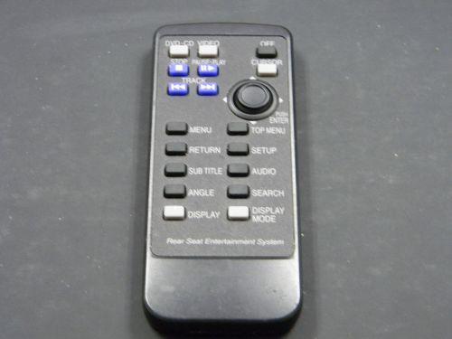 2010 subaru tribeca dvd entertainment remote control rear seat oem cy-kf8560k