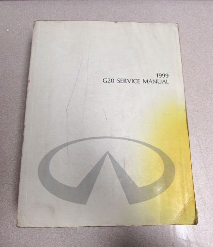 1999 infiniti g20 p11 series service repair manual