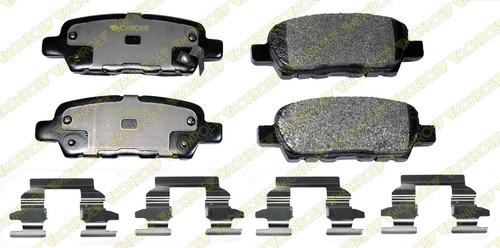 Monroe dx905a brake pad or shoe, rear-monroe dynamics brake pad