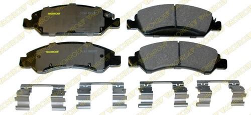 Monroe cx1363 brake pad or shoe, front-monroe ceramics brake pad