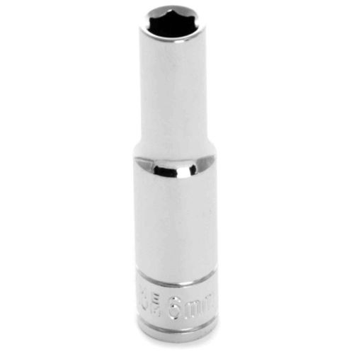 Performance tool w36406 socket socket-1/4&#039;&#039; dr 6pt deep 6mm