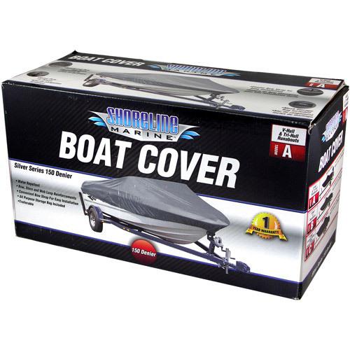 Shoreline marine silver boat cover 17'-19' sl91515