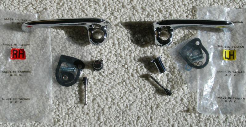 1965 ford econoline van truck outside door handles right & left new