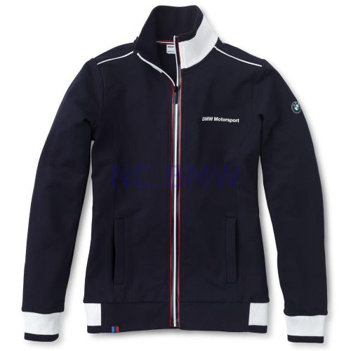 Bmw genuine motorsport sweat jacket ladies dark blue xs extra small