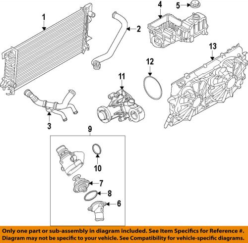 Ford oem-engine water pump gasket 7t4z8590a