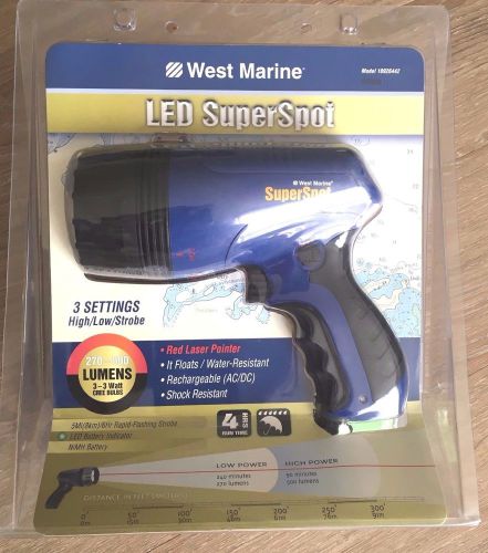 West marine led superspot searchlight